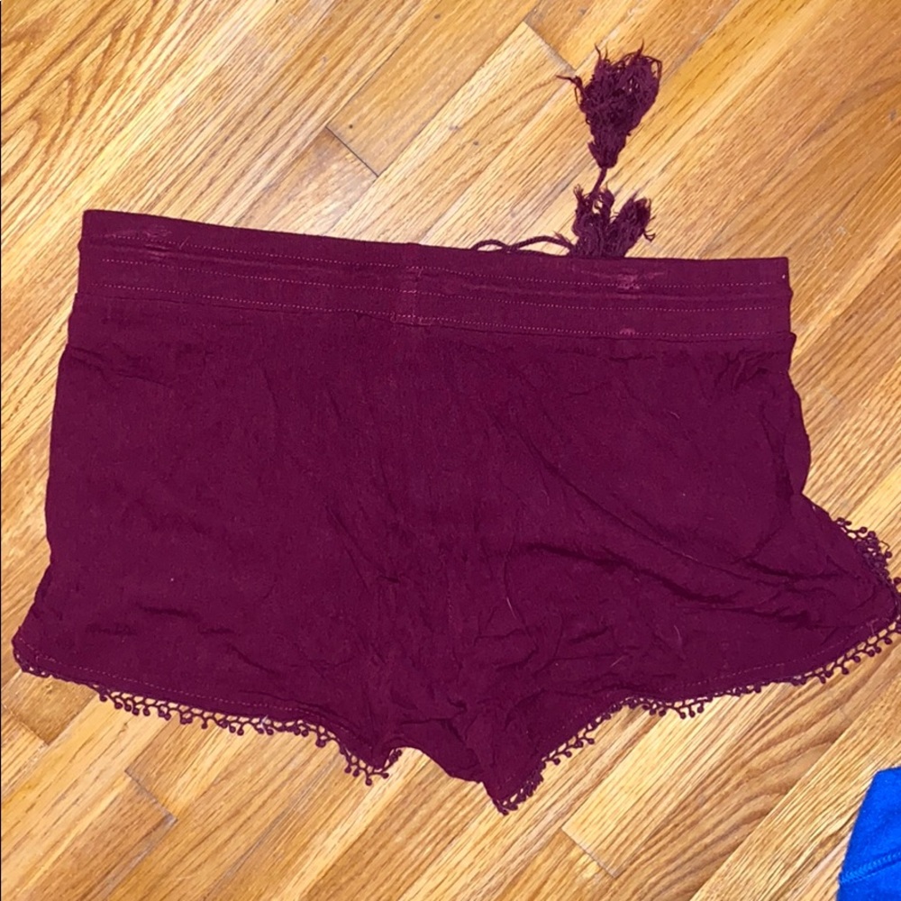 Maroon shorts. - Picture 2 of 2